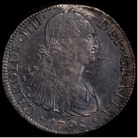 Mexico 1798 Silver 8 Reales Ex Rapid Shipwreck KM#109 Very Fine