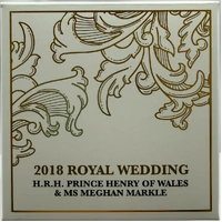 2018 Proof Gold 1/4 ozt Coin Henry and Meghan Wedding