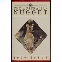 1990 Tenth Ounce Gold Proof Coin Kangaroo Nugget