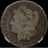United States 1879-CC Silver  Morgan Dollar KM# 100 NGC G 4