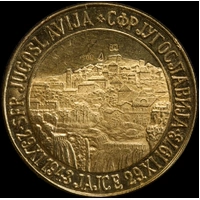 Yugoslavia 1973 Gold Medal 30th Anniversary of Second AVNOJ Meeting in Jajce