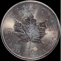Canada 2015 Silver 5 Dollars  Maple Leaf