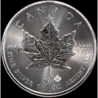 Canada 2020 Silver 5 Dollars Maple Leaf