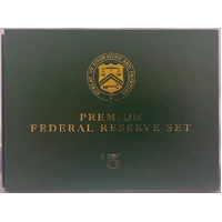 United States 1999 5 Dollar Premium Federal Reserve Set 