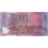 1995 $5 Note Fraser/Evans HC95 1st Prefix R217aiF Uncirculated