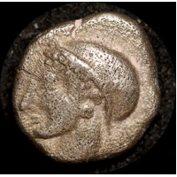Phokia Silver Hemiobol Ca525Bc Good VF