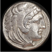 Kingdom of Macedon Alexander III Tetradrachm 323/2 BC Extremely Fine