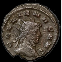 Gallienus  Silver Antoninianus RIC V Gallienus 485 Extremely Fine