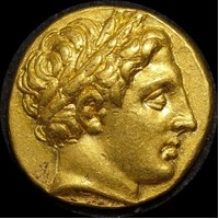 Ancient Greece (Macedonia) 340-328 BCE Gold Stater Philip II Extremely Fine