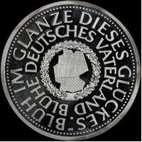 Germany 1990 Silver Medallion Reunification