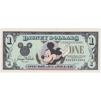 Disneyland 1994 1 Dollar Mickey Uncirculated