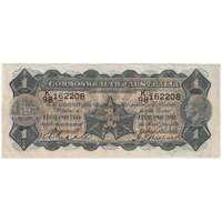 1932 One Pound Riddle/Sheehan R27bL K98 Last Prefix Extremely Fine