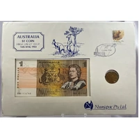 1984 1 Dollar PNC Australia $1 Coin first Day of Issue