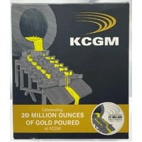 2017 Silver 1 Ounce Medallion KCGM 20 Million Ounces