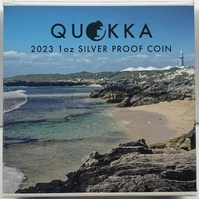 2023 Silver 1 Ounce Coloured Proof Coin Quokka