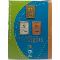 2006 Melbourne Commonwealth Games Stamp Ingots Collection