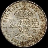 1944 Silver Florin George VI S# 4081 Uncirculated