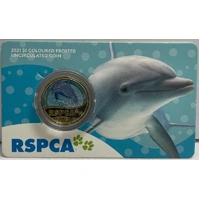 2021 1 Dollar Uncirculated Coin RSPCA Dolphin
