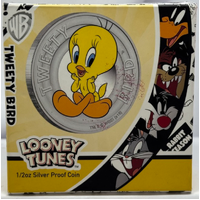 2018 Silver 1/2 Ounce Proof Coin Looney Tunes - Tweety Bird