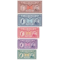 Jason Islands 1978 Set of 5 Banknotes Uncirculated
