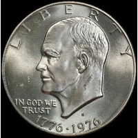 United States 1976 Silver Dollar KM# 203a Uncirculated