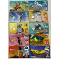 2023 1 Dollar PNC 10 Coin Set Aussie Big Things