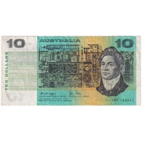 1979 $10 Note Knight/Stone Missing Serials Error R307A Very Fine