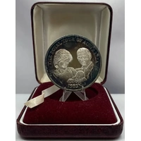 I Hafner 1983 Silver Medal The Royal Tour of Australia