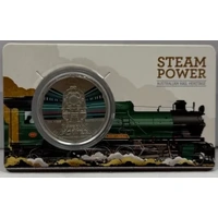2022 50 Cent Uncirculated Coin Steam Power WA Banksiadale