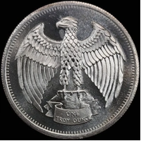 United States 1973 Silver 1 Ounce Round Letcher Mint