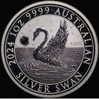 2024 Silver 1 Ounce Uncirculated Coin Swan