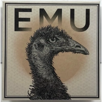 2023 Silver 1 Ounce Coloured Coin Emu
