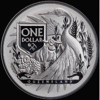 2023 Silver 1 Ounce Uncirculated Coin Queensland