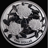 2022 Silver 1 Ounce Uncirculated Coin Waratah