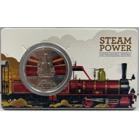 2022 50 Cent Uncirculated Coin Steam Power QLD A10 No.6