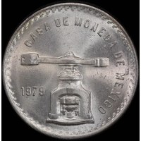 Mexico 1979 Silver Onza KM# M49b.3 Uncirculated
