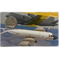 2021 50 Cent Uncirculated Coin Lockheed P-3 Orion Ex Set