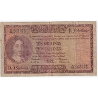 South Africa 1951 10 Shillings P# 91c Fine