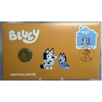 2024 1 Dollar PNC Bluey - Muffin & Socks