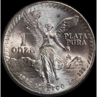 Mexico 1982 Silver Onza KM#491.1 NGC MS65