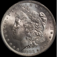 United States 1883-O Silver Morgan Dollar PCGS MS63