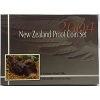 New Zealand 2004 Proof Coin Set Chatham Island Taiko