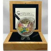 Cook Islands 2014 Silver 5 Dollar Proof Grand Canyon