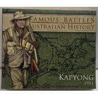 2012 Silver 1 Ounce Proof Coin Famous Australian Battles Kapyong