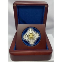 Tokelau 2014 Silver 1 Dollar Proof Coin House of Windsor 100th Anniversary