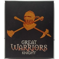 Tuvalu 2010 Silver 1 Dollar Proof Coin Great Warriors Knight
