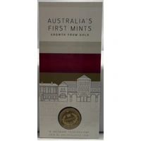 2016 1 Dollar Uncirculated Coin Australia's First Mints Brisbane Counterstamp
