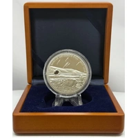 Palau 2006 Silver 5 Dollar Proof Coin Nantan Meteorite