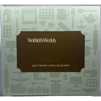 2025 Women's Weekly 12 Coin Set Birthday Cake Recipes in Recipe Box
