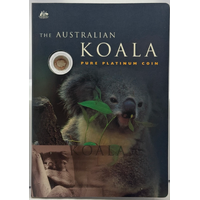 2001 Platinum 1/20 Ounce Proof Coin Koala